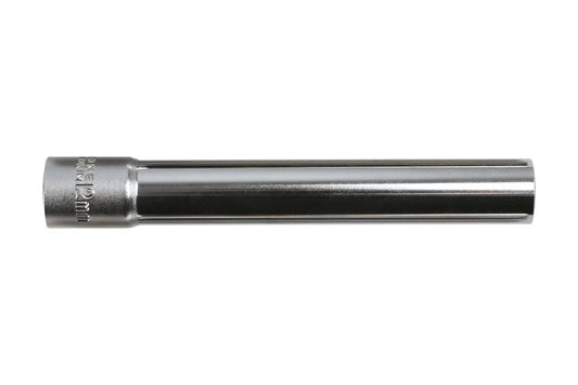 LASER 60773 Extra Deep Socket 3/8" Drive 12mm 120mm Chrome Vanadium Tool