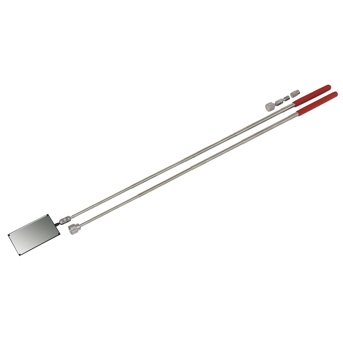Sealey Magnetic Pick-Up & Inspection Tool Kit With Textured Grip 4 Pieces S0556