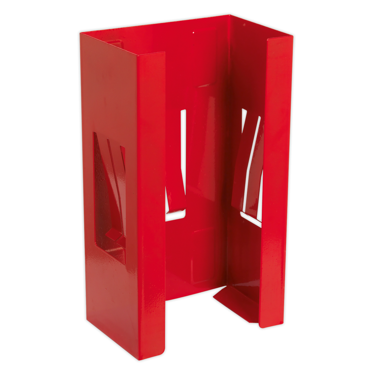 Sealey Magnetic Glove Dispenser With Self-Adjusting Springs Wall Mount Red APGD