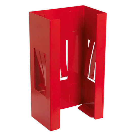 Sealey Magnetic Glove Dispenser With Self-Adjusting Springs Wall Mount Red APGD