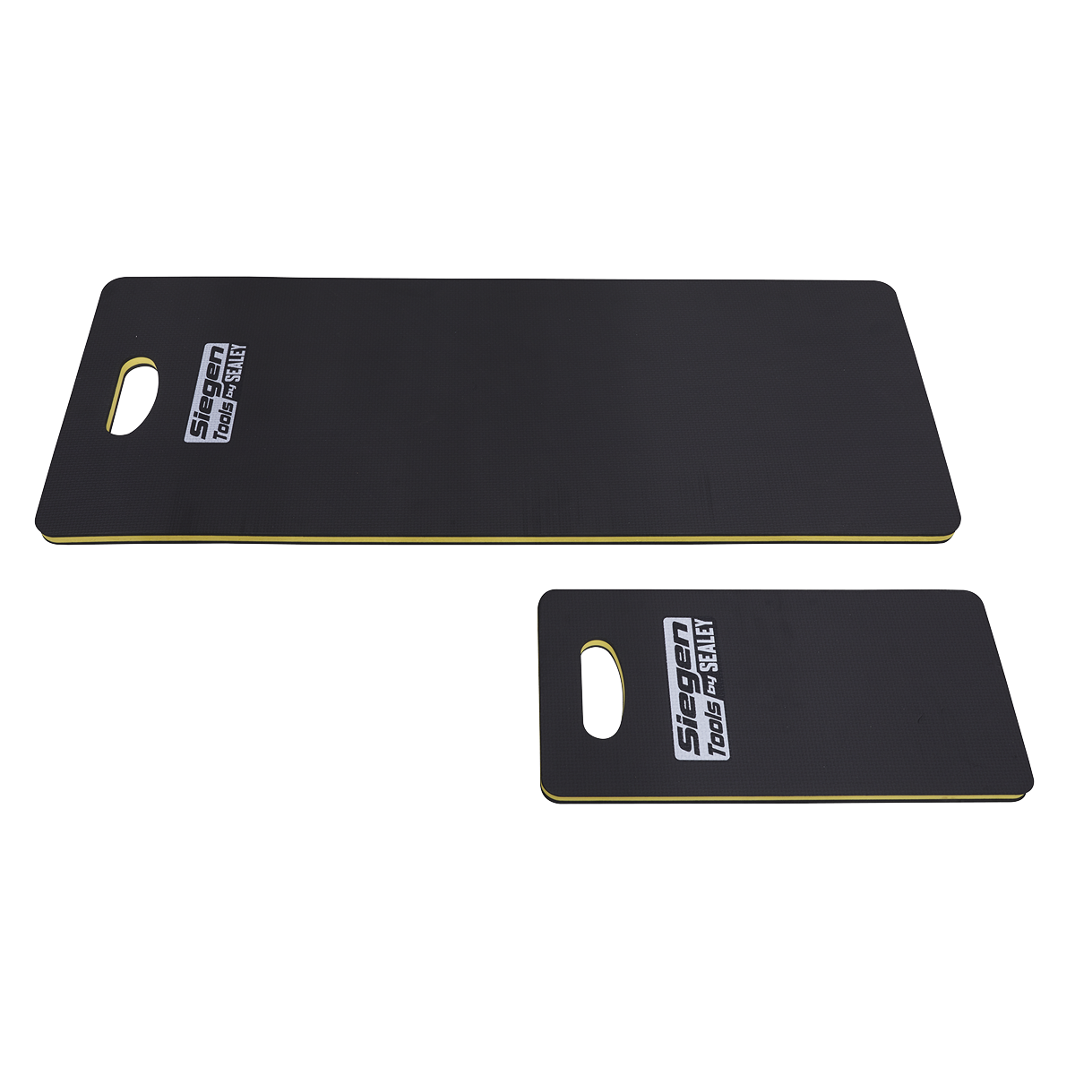 Sealey Mechanics Mat Set Workshop EVA 22mm Oil & Water Resistant - Black S08561