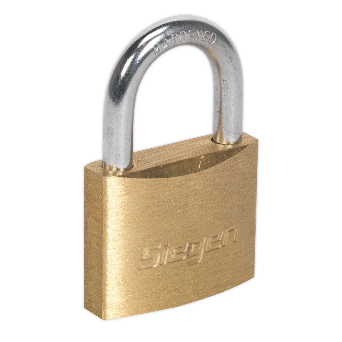 Sealey 40mm Brass Body Padlock With Brass Cylinder & Three Keys Lock Set S0987