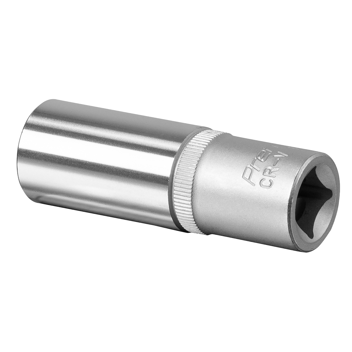 Sealey WallDrive Socket 19mm Deep 1/2" Square Drive Chrome Vanadium Steel S1219D