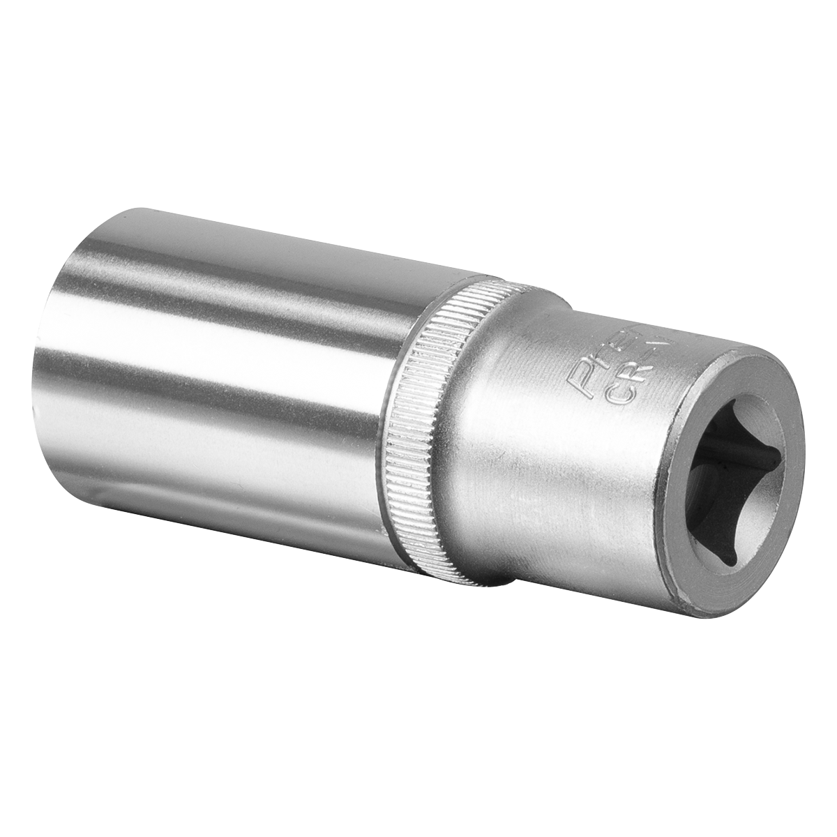 Sealey WallDrive Socket 24mm Deep 1/2" Square Drive Chrome Vanadium Steel S1224D
