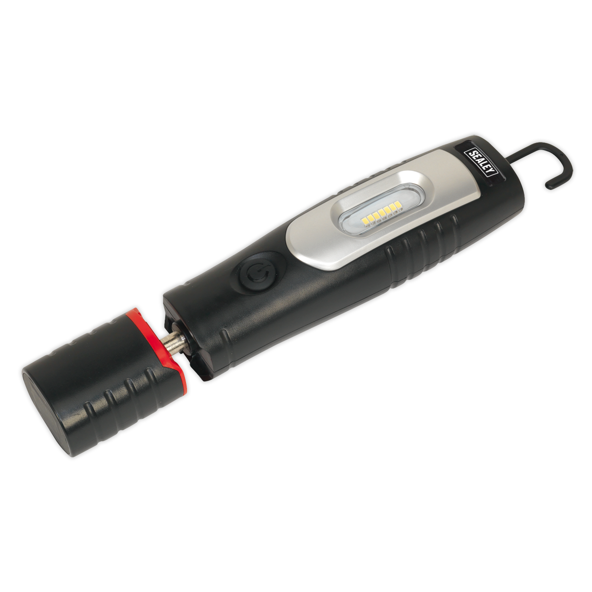 Sealey Rechargeable Inspection Lamp 360 Degree 7 SMD 3W SMD LED Black LED3602