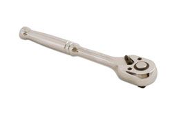 LASER 0038 Reversible Ratchet 1/4" Drive Quick Release Chrome Vanadium 24 Teeth