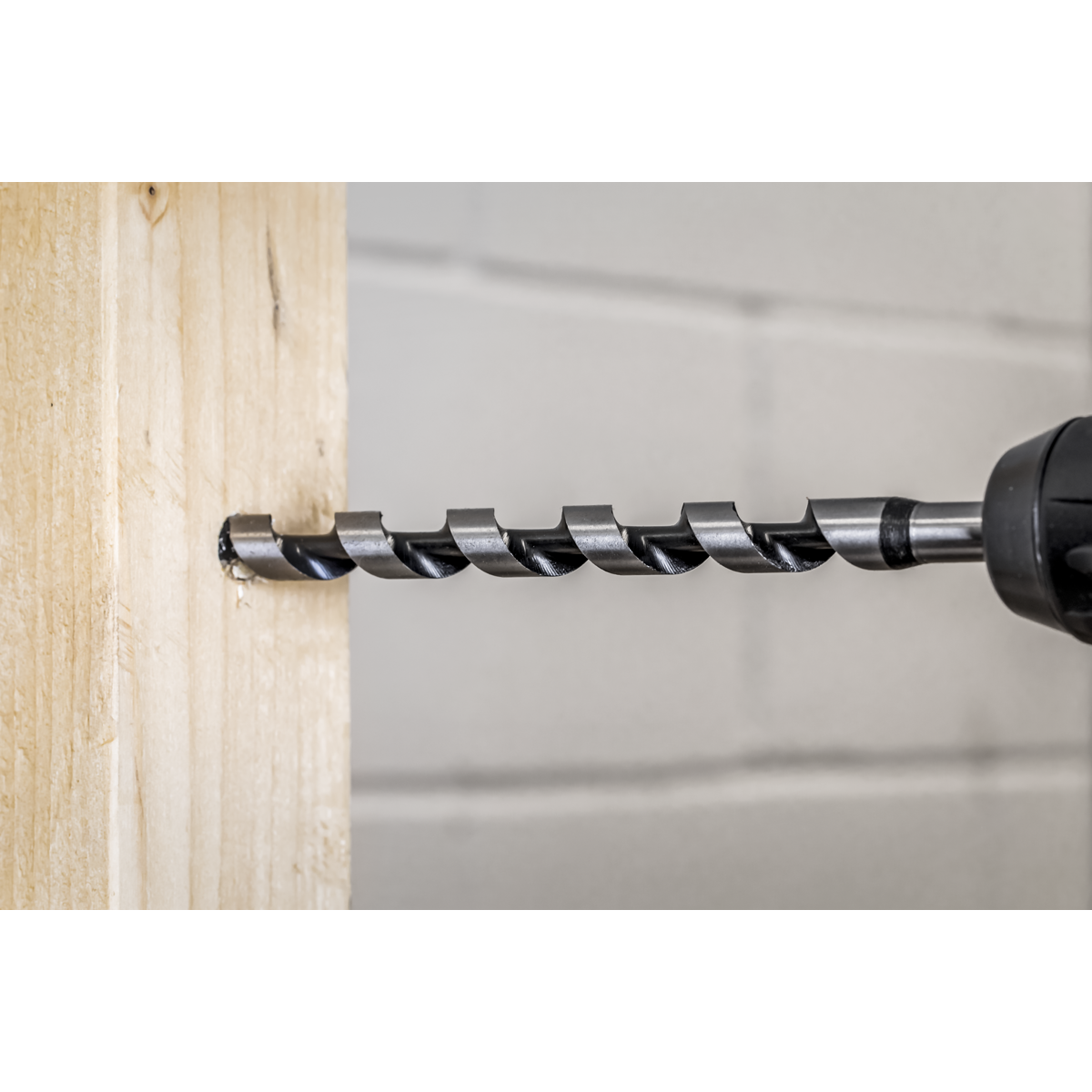 Sealey SDS Plus Auger Wood Drill Fully Hardened 12 x 235mm Silver SA12X235