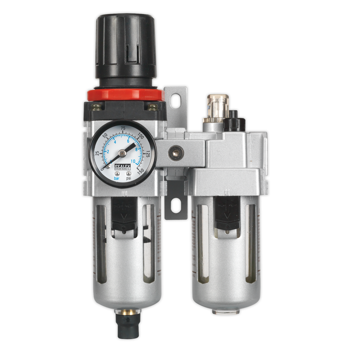 Sealey Air Filter/Regulator/Lubricator Heavy Duty 3/8" BSP 145PSI SA2001