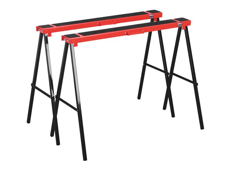 Sealey Fold Down Trestles Collapsible 780mm Height x 995mm Width - Pair FDT2