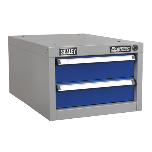 Sealey Double Drawer Unit For API Work Benches Tool Storage Organiser API15