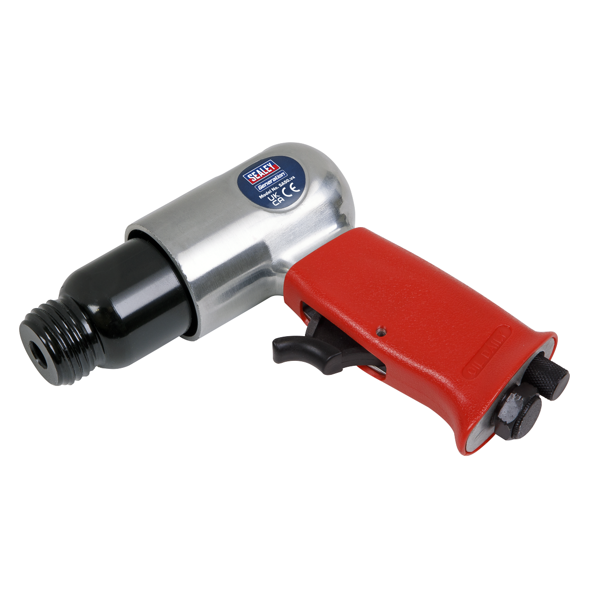 Sealey Air Needle Scaler With Variable Speed Trigger Control Rubber Grip SA50