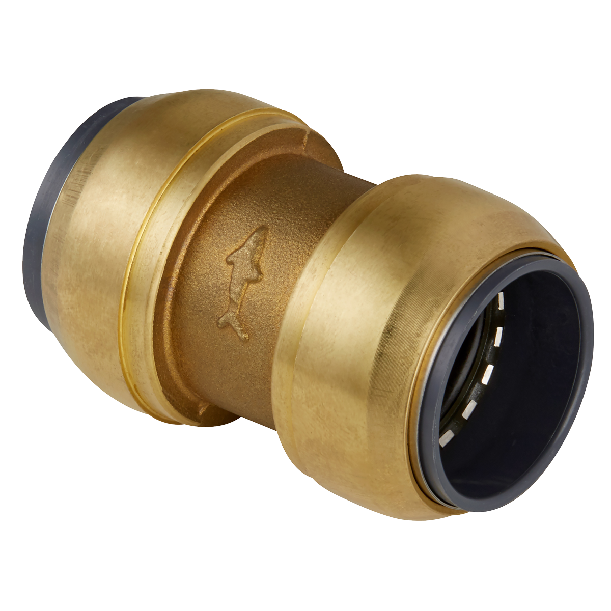 Sealey SharkBite Straight Connector 15mm Brass For Aluminium Pipe SBA15SC