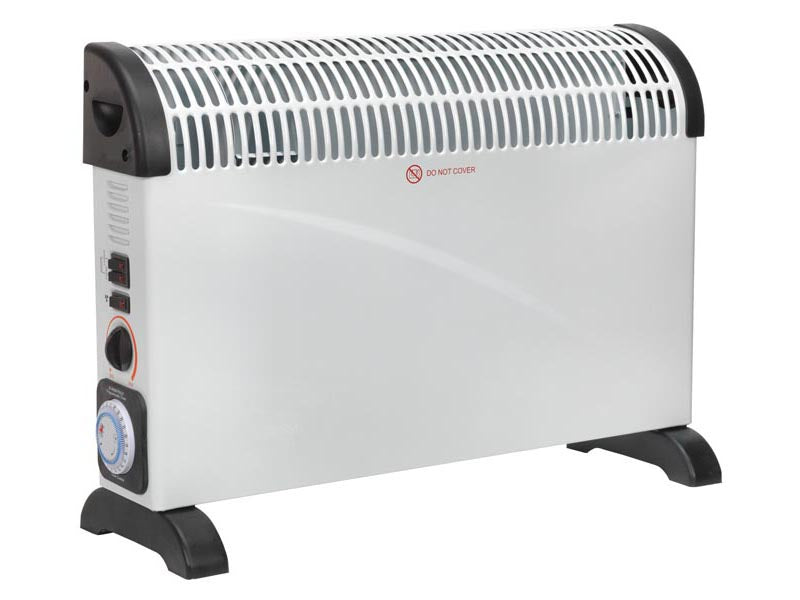 Sealey 2000W Electric Convector Heater With Turbo & Timer & Thermostat CD2005TT