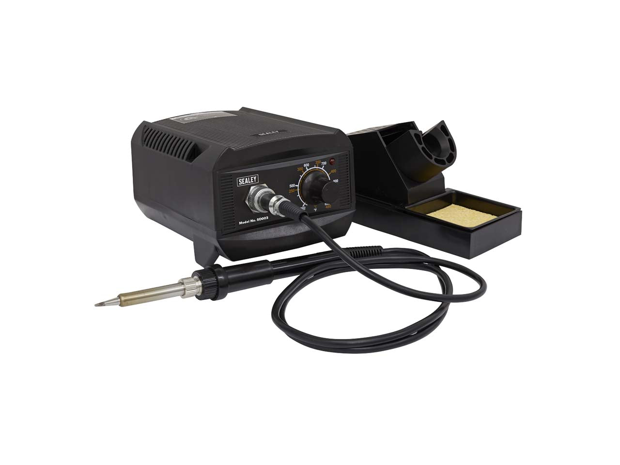 Sealey Soldering Station 50W 200-480°C With Sponge & Stand Daily Use SD003