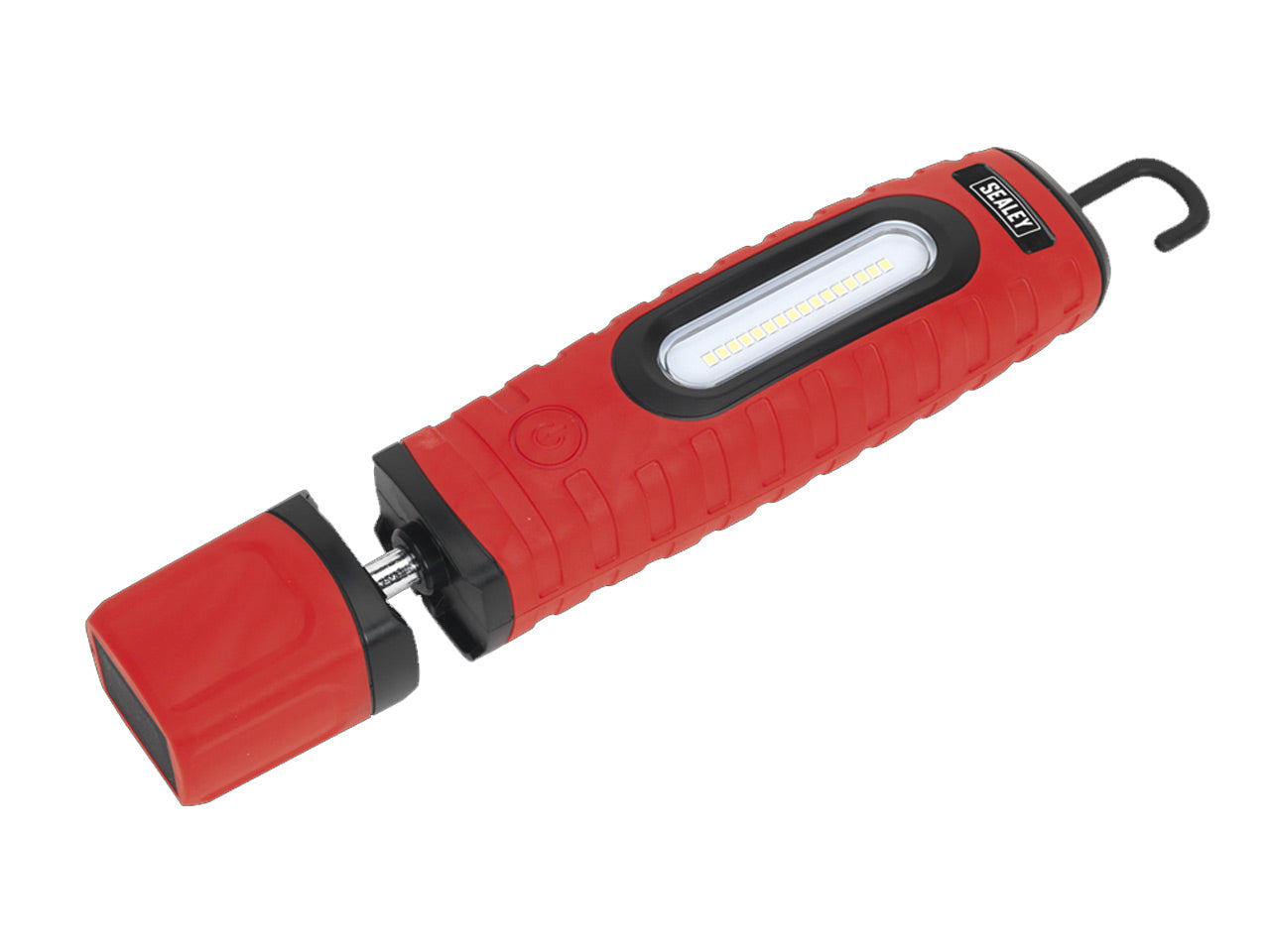 Sealey Rechargeable Inspection Lamp 360 Degree 16 SMD 3W LED Red LED360PLUSR