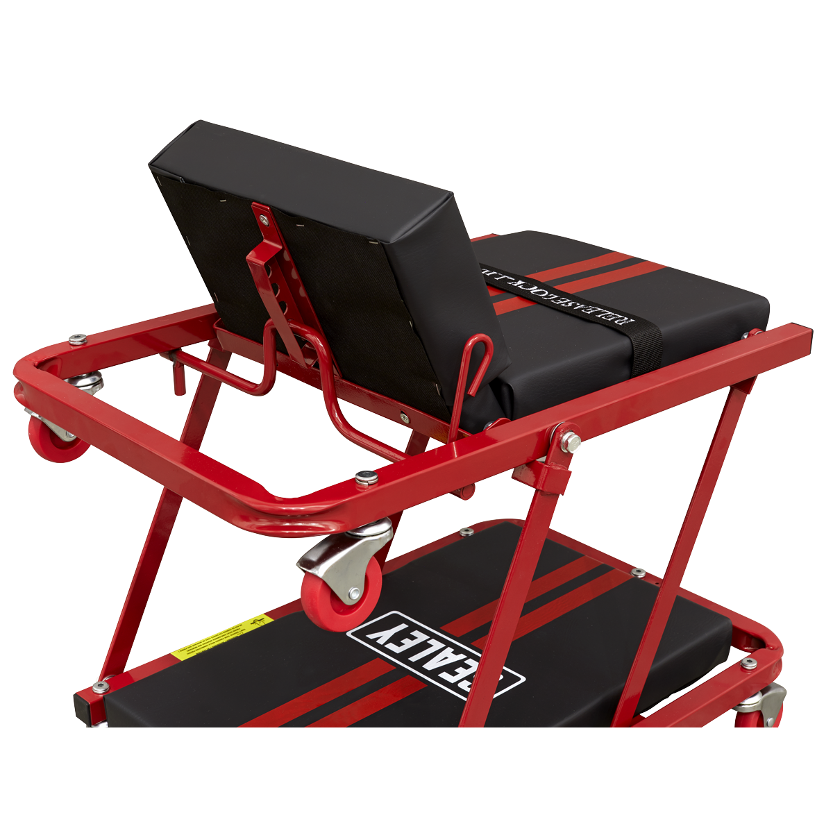 Sealey Mechanics Creeper/Seat Steel With 7 Wheels & Adjustable Head Rest SCR79