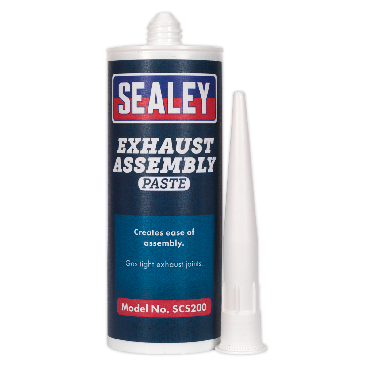 Sealey Exhaust Assembly Paste Creates Gas Tight Joints 150mL Cartridge SCS200