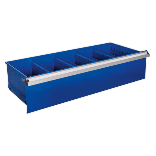 Sealey Heavy Duty Ball Bearing Drawer Slides Deep 200mm 75kg Capacity APICD200