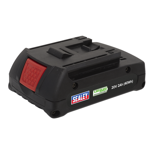 Sealey Lithium-Ion Battery 20V 2Ah For CP314/CP316 Cordless Nut Riveter CP3BP