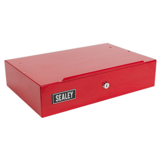 Sealey Side Cabinet For Long Handle Tools With Lock and Two Keys - Red APLHT