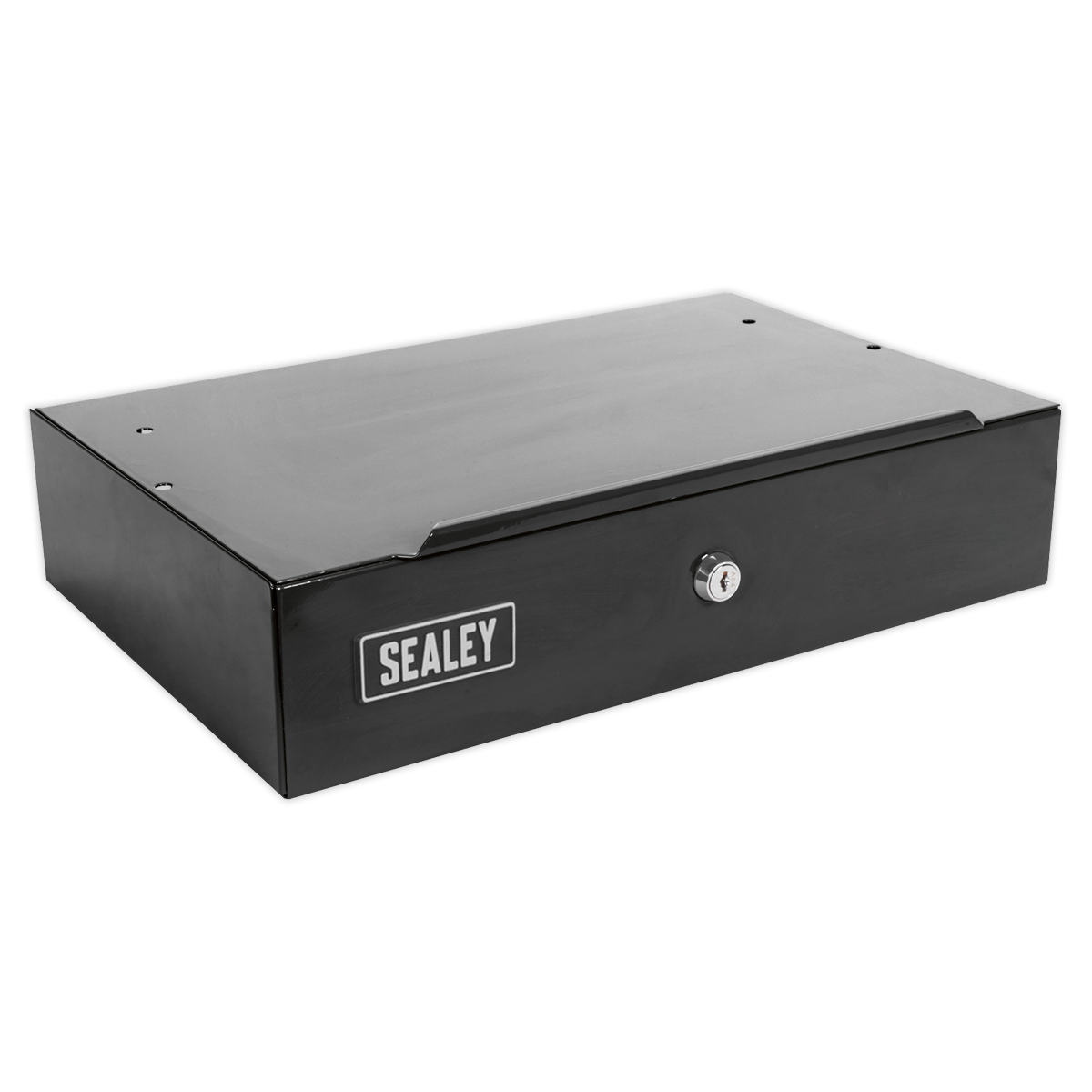 Sealey Side Cabinet For Long Handle Tools With Lock and Two Keys - Black APLHTB