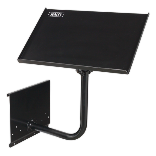 Sealey 440mm Laptop & Tablet Stand With Adjustable Height - Black APLTSB
