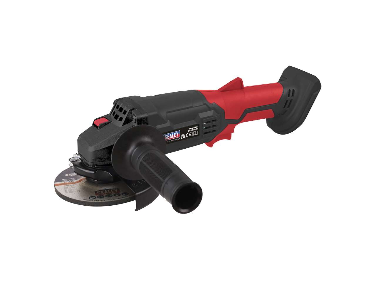 Sealey 20V SV20 Series Ø115mm Cordless Angle Grinder - Body Only CP20VAGB