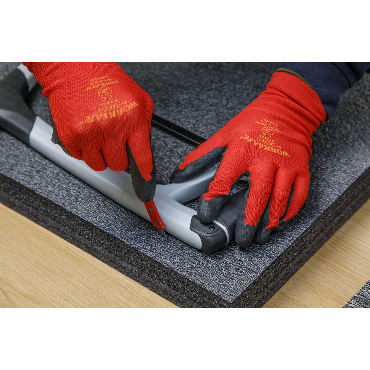Sealey Easy Peel Shadow Foam Black/Black Dimensions 1200 x 550 x 50mm SF50BK