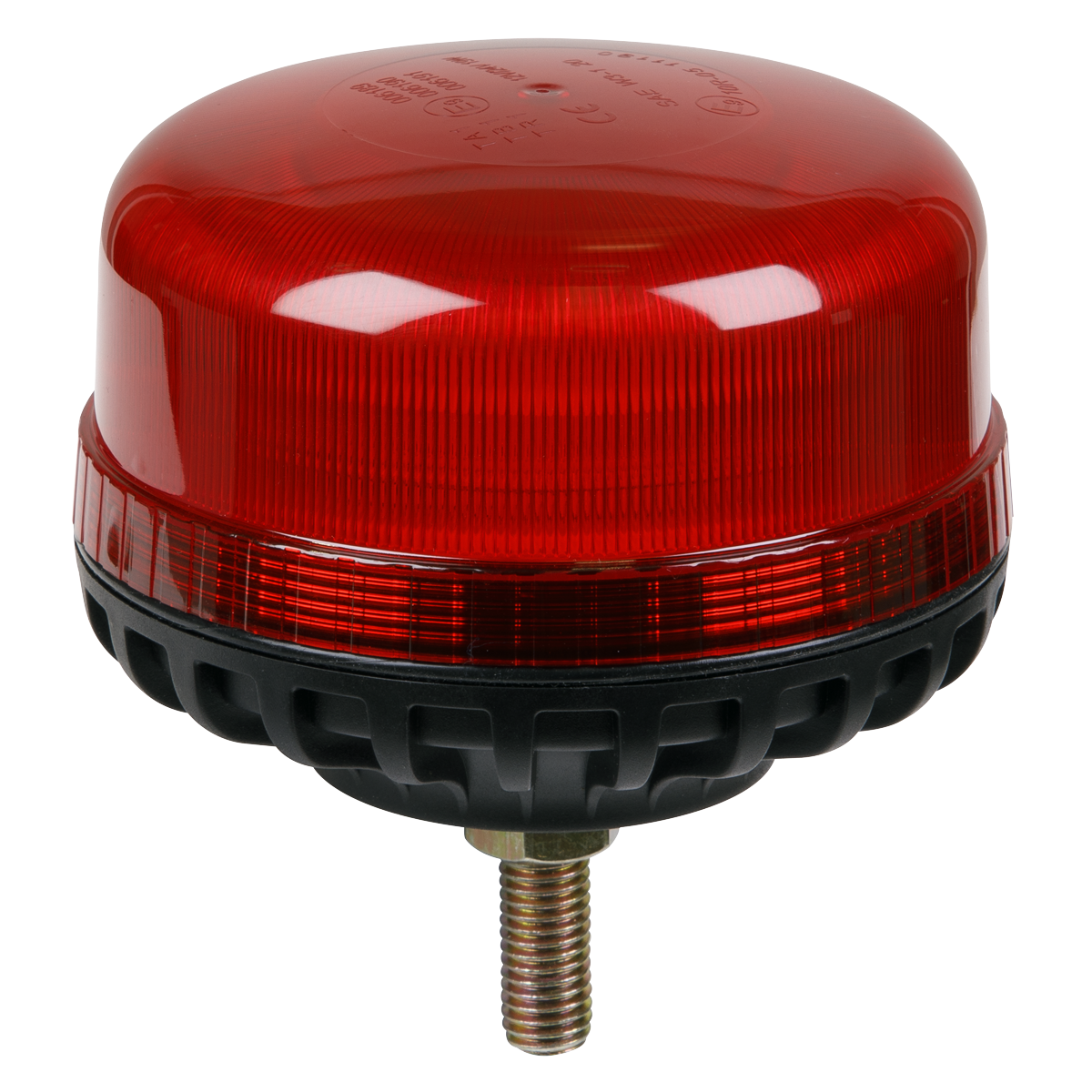 Sealey Warning Beacon SMD LED 12V 24V 12mm Bolt Fixing Red Emergency WB951LEDR