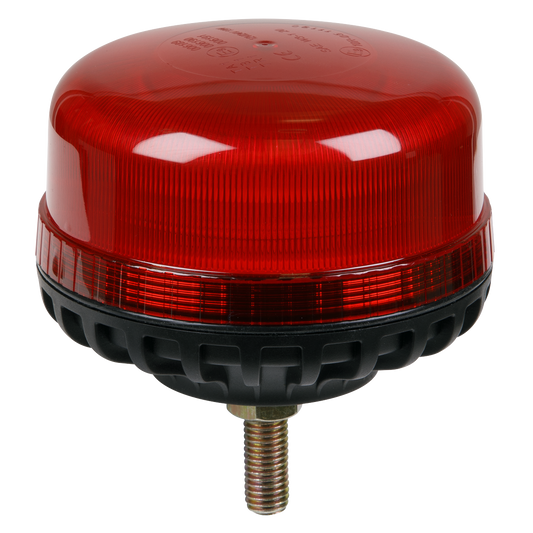 Sealey Warning Beacon SMD LED 12V 24V 12mm Bolt Fixing Red Emergency WB951LEDR