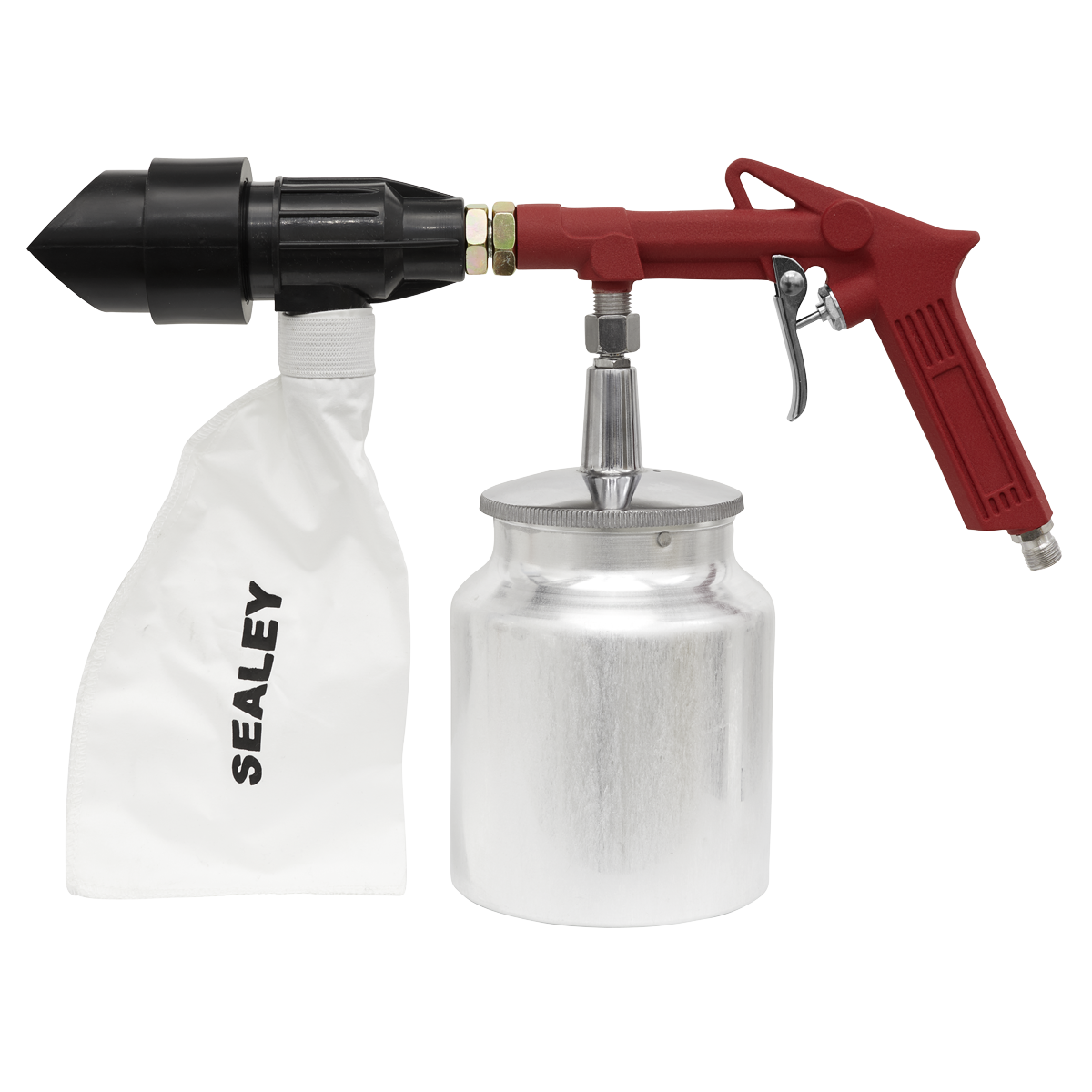 Sealey Air Recirculating Economy Sand Blasting Kit With 700g Bottle SG10E
