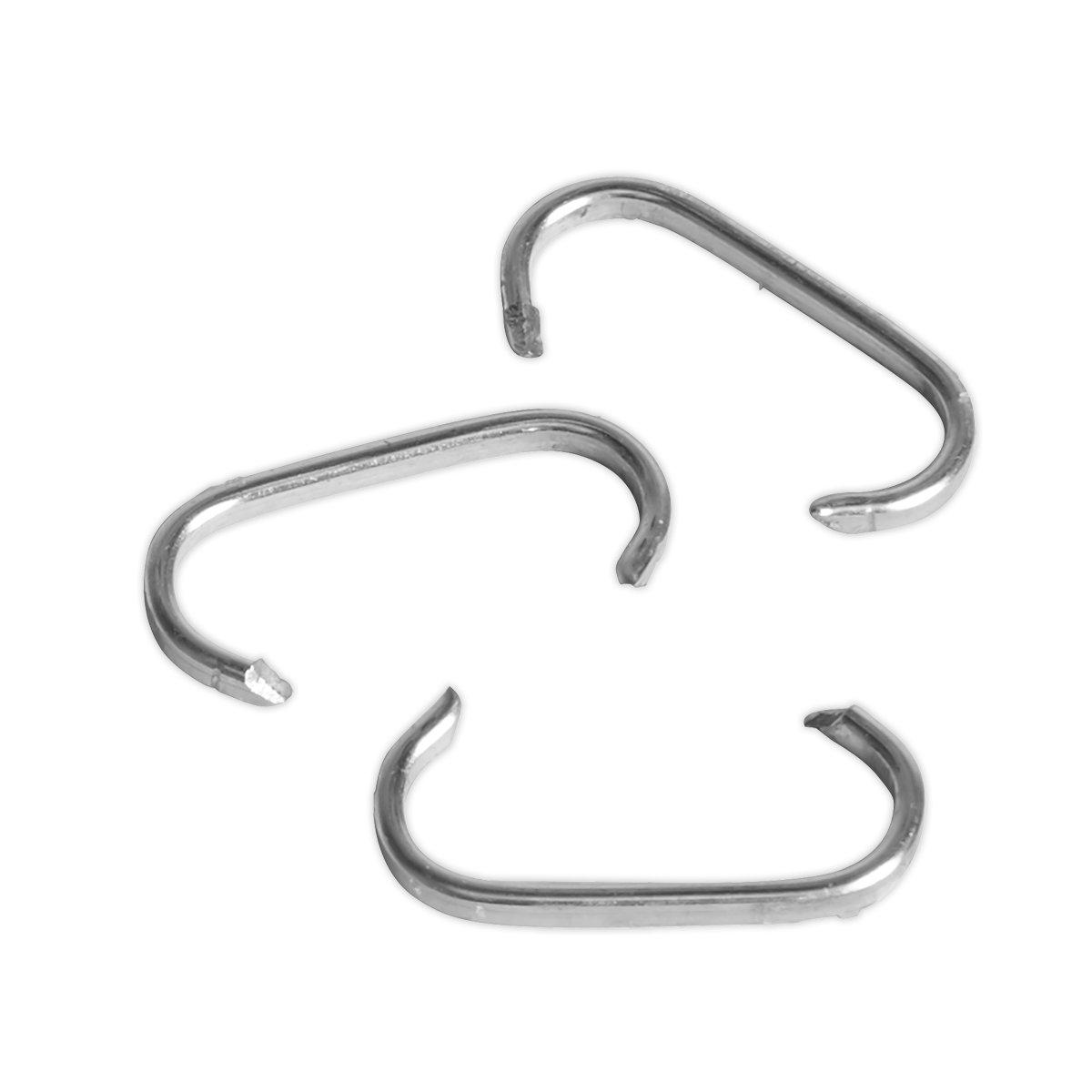 Sealey Steel Hog Rings For Upholstery Repairs Galvanised 50 Strips of 50 SHR2010