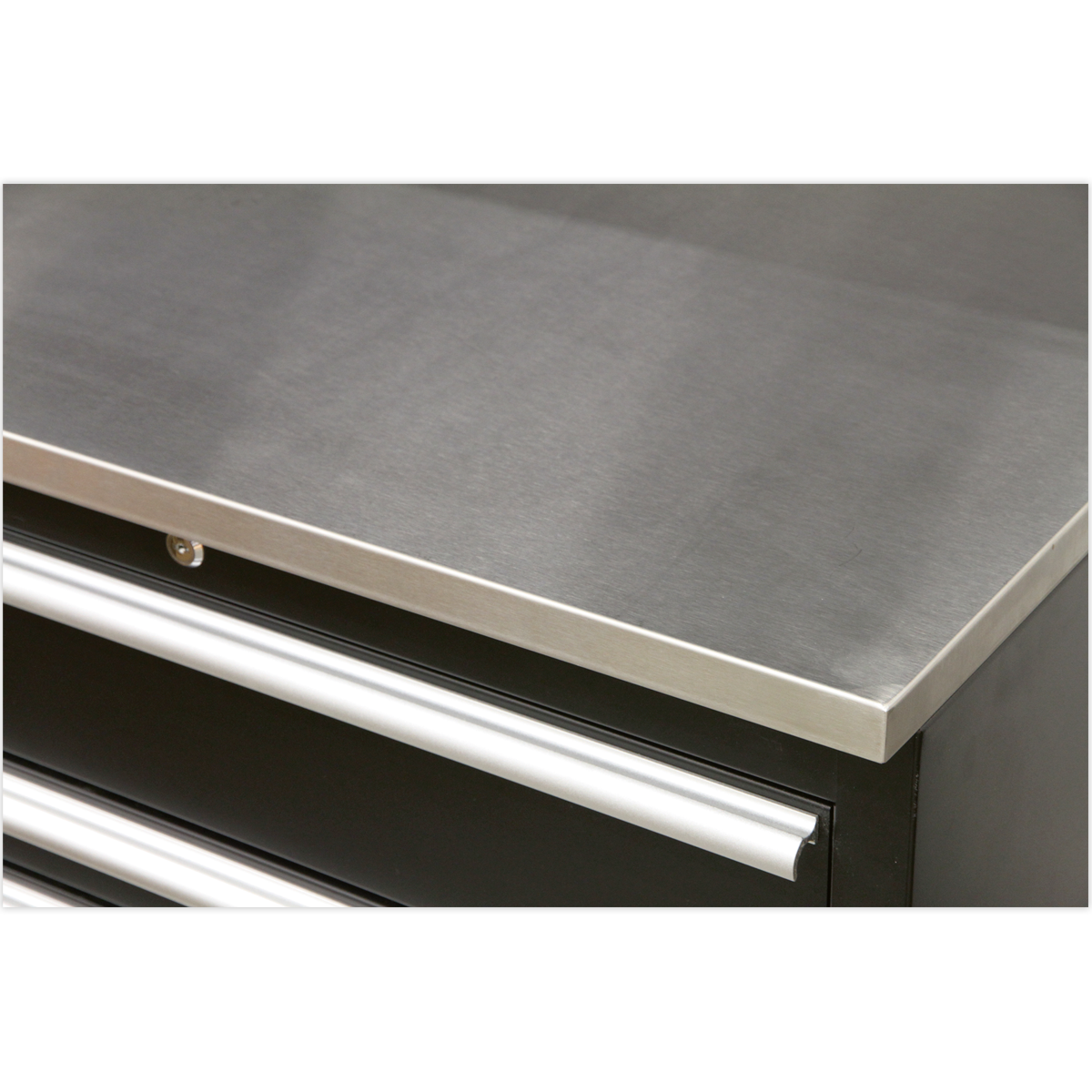 Sealey 775mm Stainless Steel Worktop For Use With Various Floor Cabinets APMS08