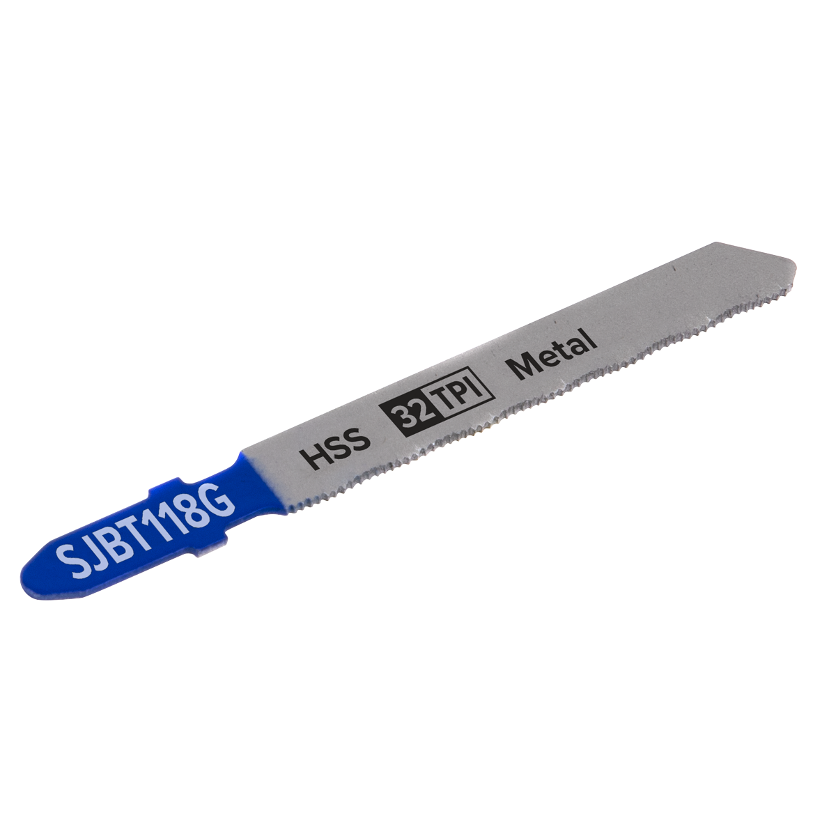 Sealey 75mm 32 TPI Metal Jigsaw Blade For Power Tools Pack of 5 Pieces SJBT118G