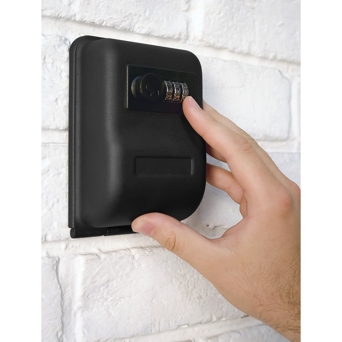 Sealey Key Lock Box 3 Digit Tumbler Lock Powder Coated 100mm x 60mm x 145mm SKL1