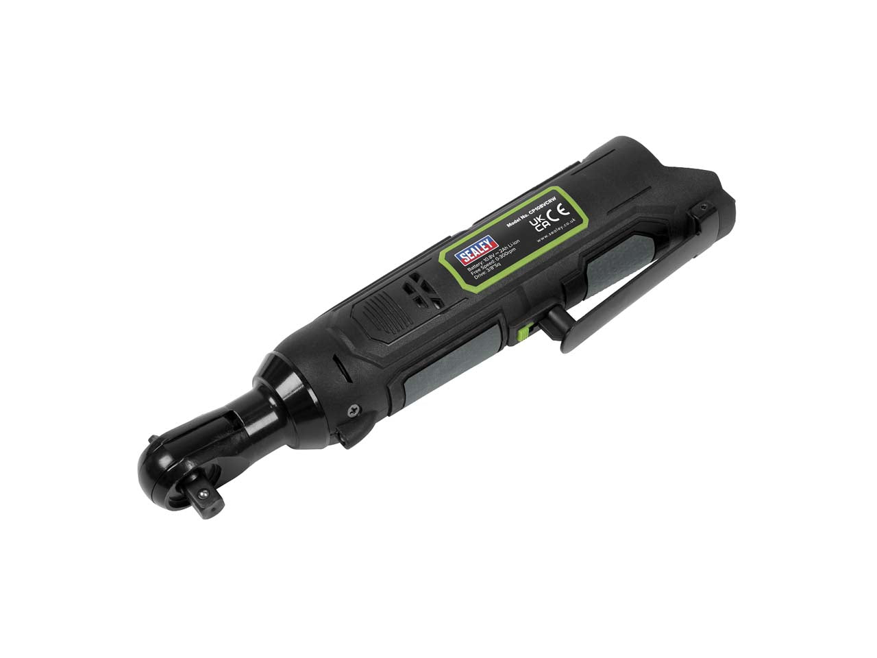 Sealey Cordless Ratchet Wrench 45Nm 3/8" Square Drive 10.8V 2Ah CP108VCRW