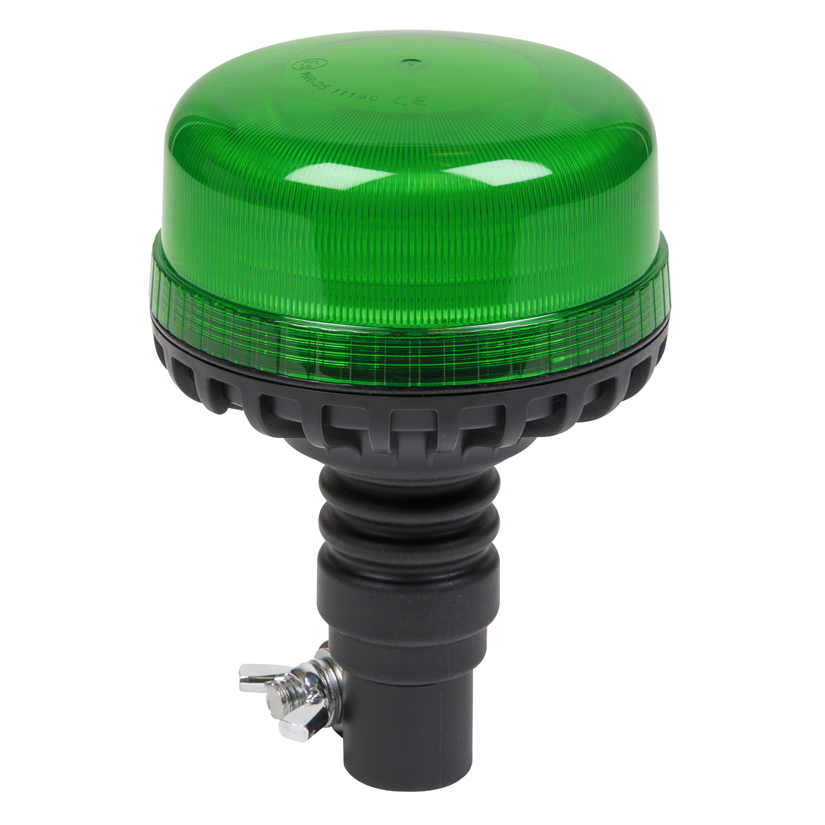 Sealey Warning Beacon SMD LED 12V 24V Flexible Spigot Fixing Green WB955LEDG