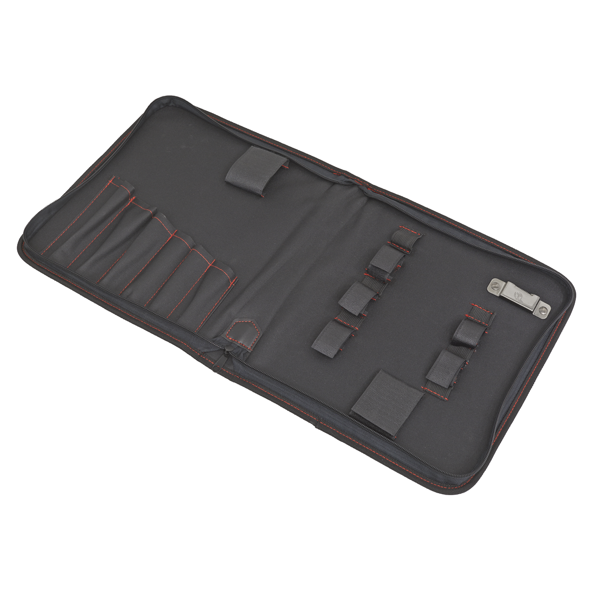 Sealey 6 Pocket Zipped Tool Pouch Workshop Organiser Storage Tote SMC43