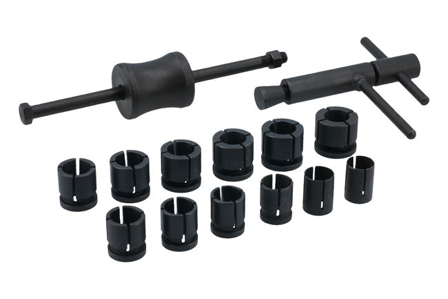 LASER 3673 Motorcycle Brake Piston Removal Tool Steel With 12 Adaptors 19-30mm