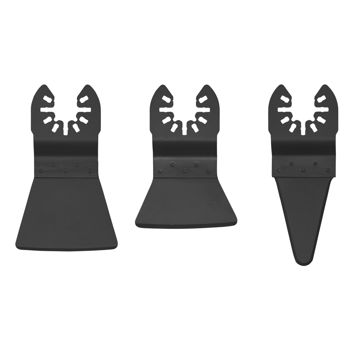 Sealey Universal Quick Change Fitting Multi-Tool Scraping Blade Set 3pc SMTB3