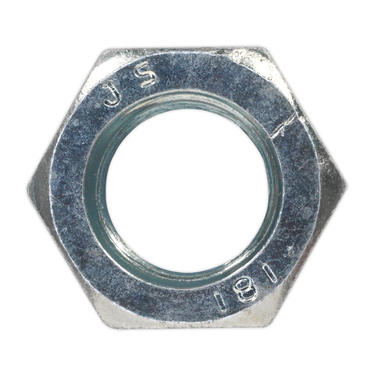 Sealey Steel Nut M16 Zinc DIN 934 Pack of 25 Pieces Metric Hex With Bag SN16