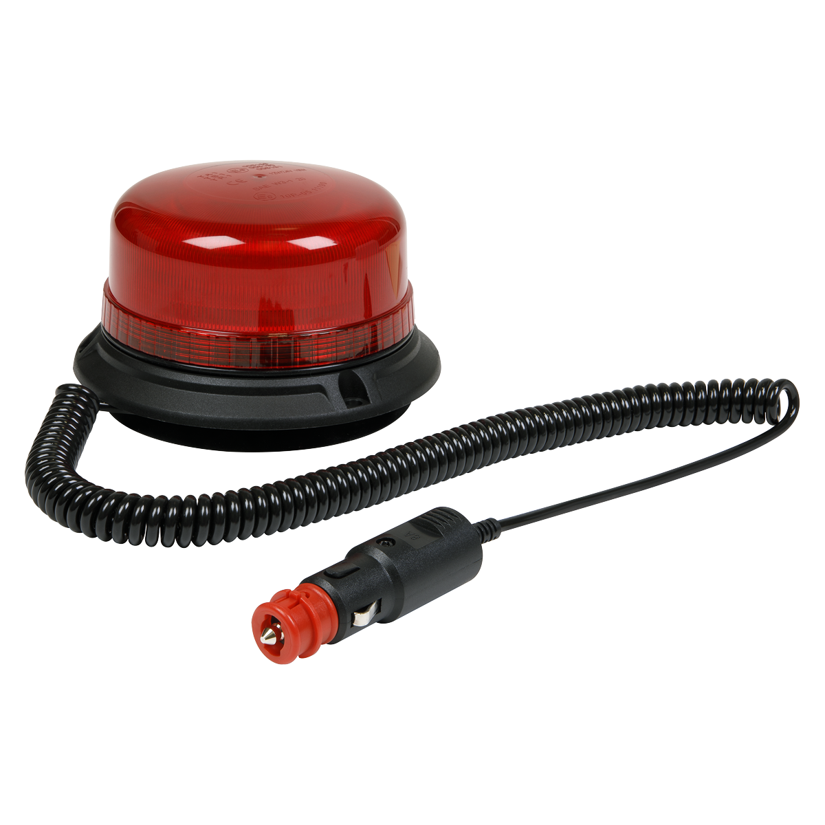 Sealey Warning Beacon Emergency SMD LED 12V 24V Magnetic Fixing Red WB954LEDR