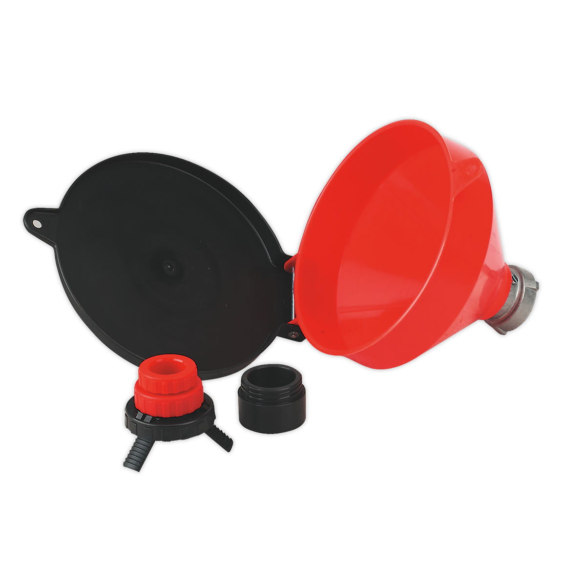 Sealey Solvent Safety Funnel With Universal Drum Adaptor & Hinged Lid SOLV/SFU