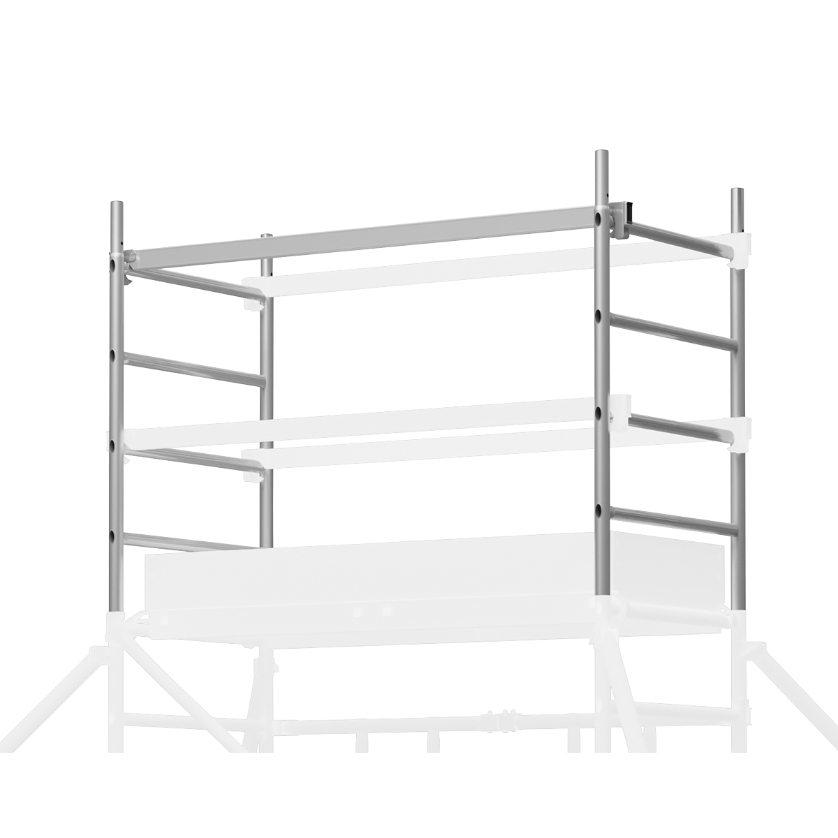 Sealey Platform Scaffold Tower Aluminium Frame Extension Pack 2 EN 1004-1 SSCL.2