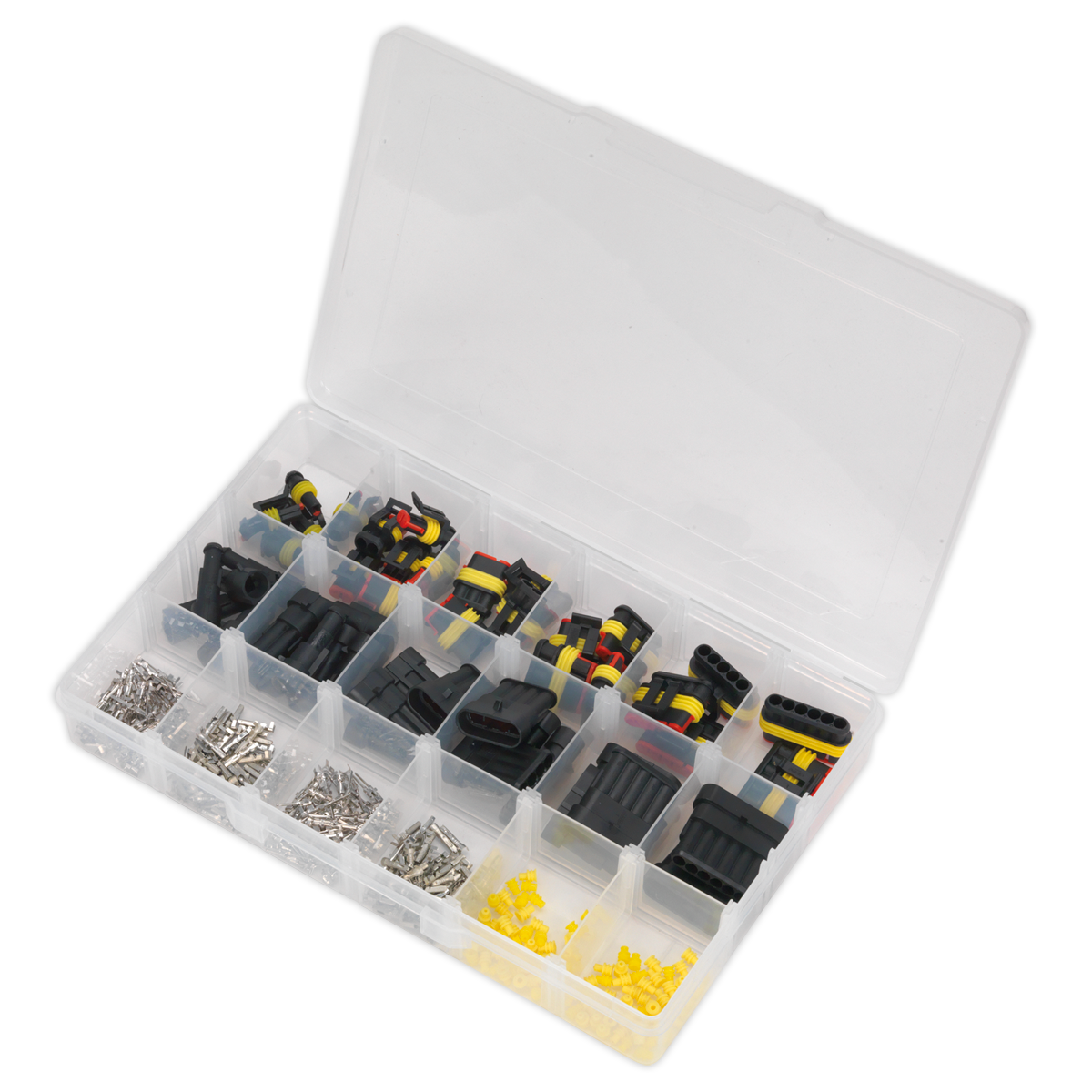 Sealey Superseal Male & Female Connector Terminal Assortment 350 Pieces SSCSET1