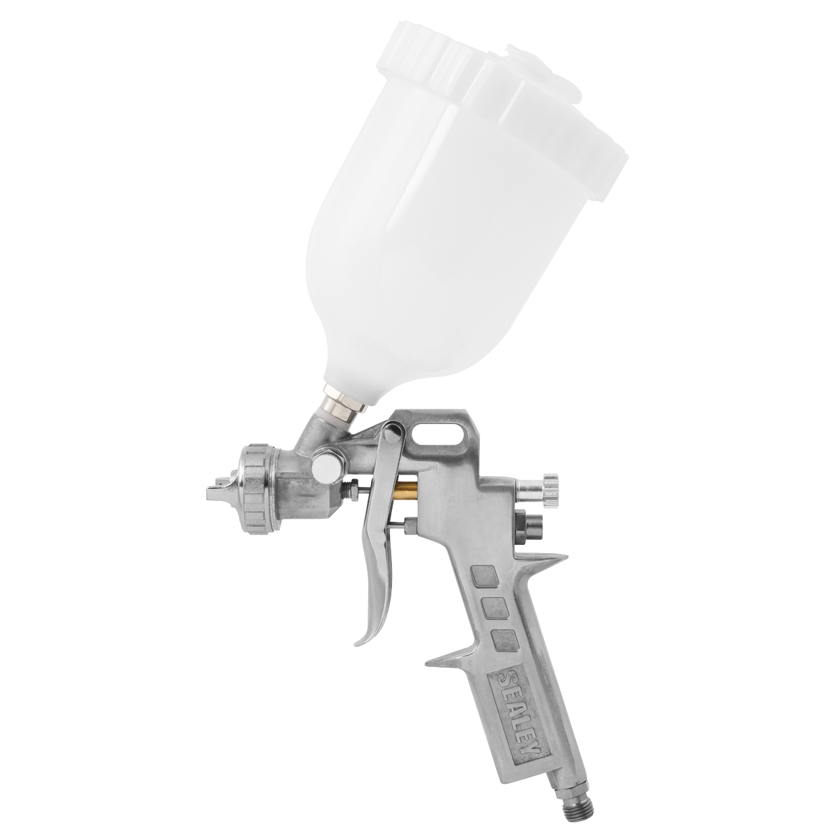 Sealey Spray Gun Gravity Feed 1.5mm Set-Up For Water Based Paint SSG503