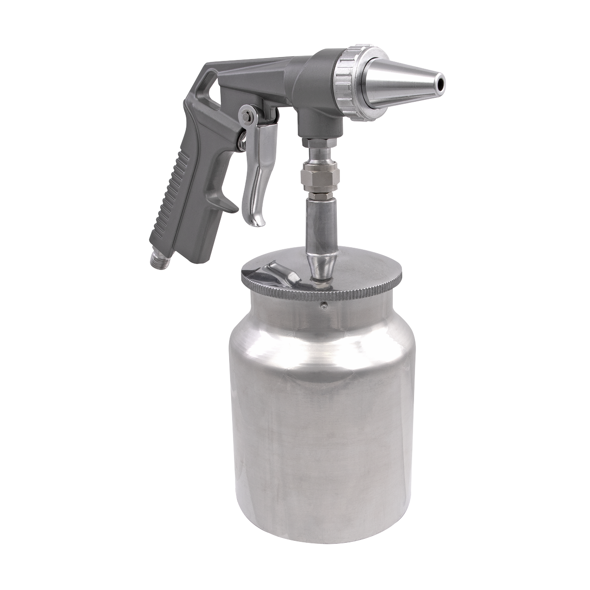 Sealey Sandblasting Gun With 6mm Nozzle 14-18cfm 90-120psi - Silver SSG8
