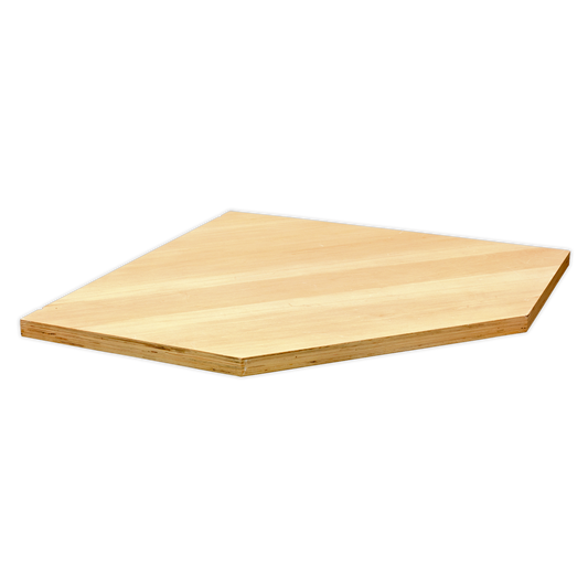 Sealey Pressed Wood Worktop For APMS60 Modular Corner Cabinet 865mm APMS60PW