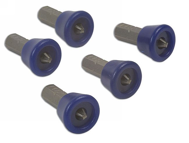 LASER 3694 5pc Drywall Bit Set Ph2 Silicon Steel For Plasterboard Screws