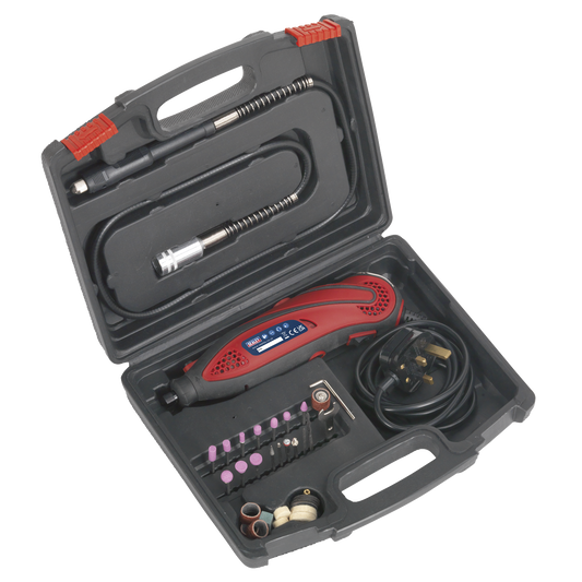 Sealey Multi-Purpose Rotary Tool & Engraver Set 40 Pieces 230V Power Tool E540